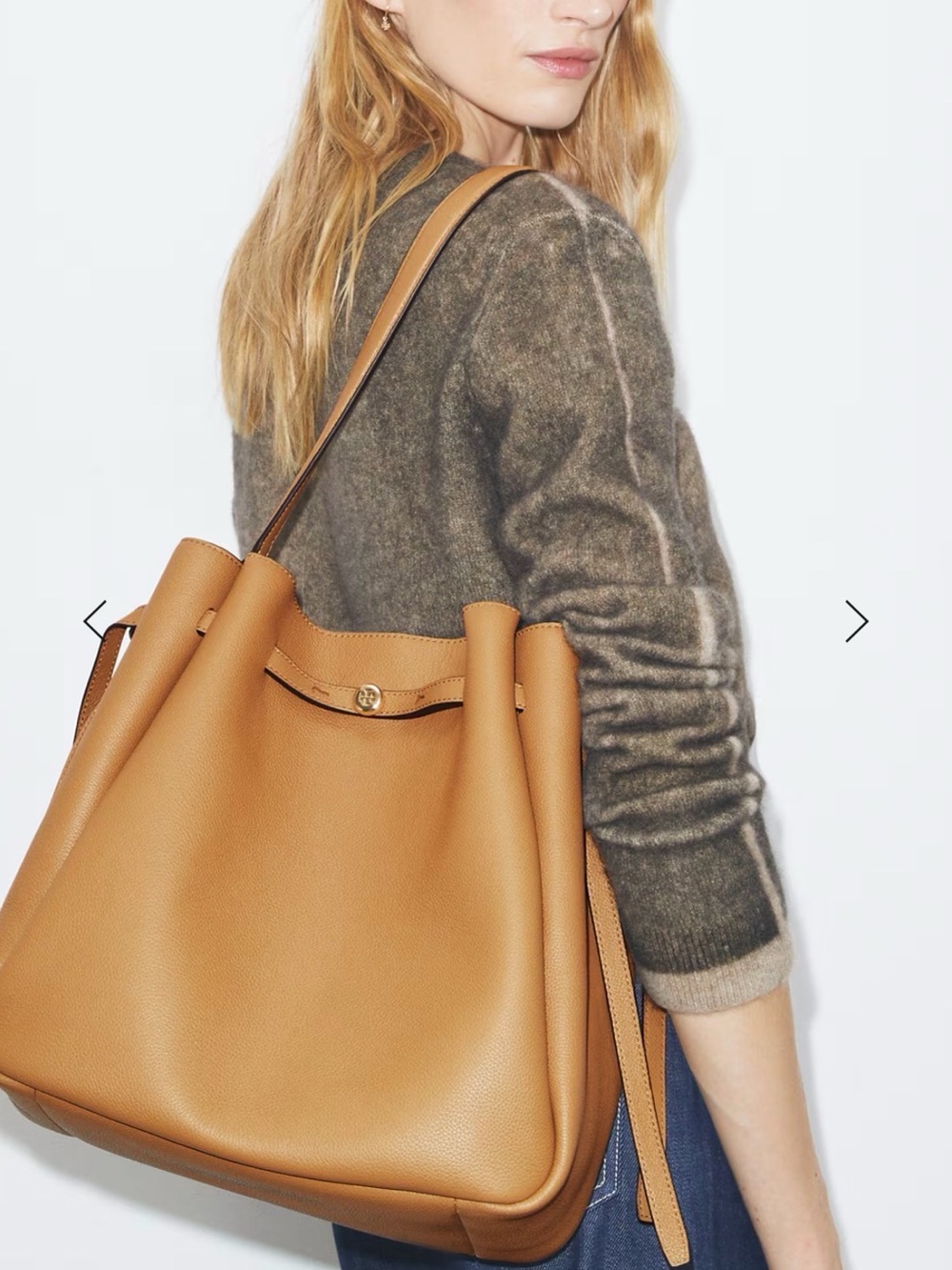 Tory Butch large Romy bucket bag